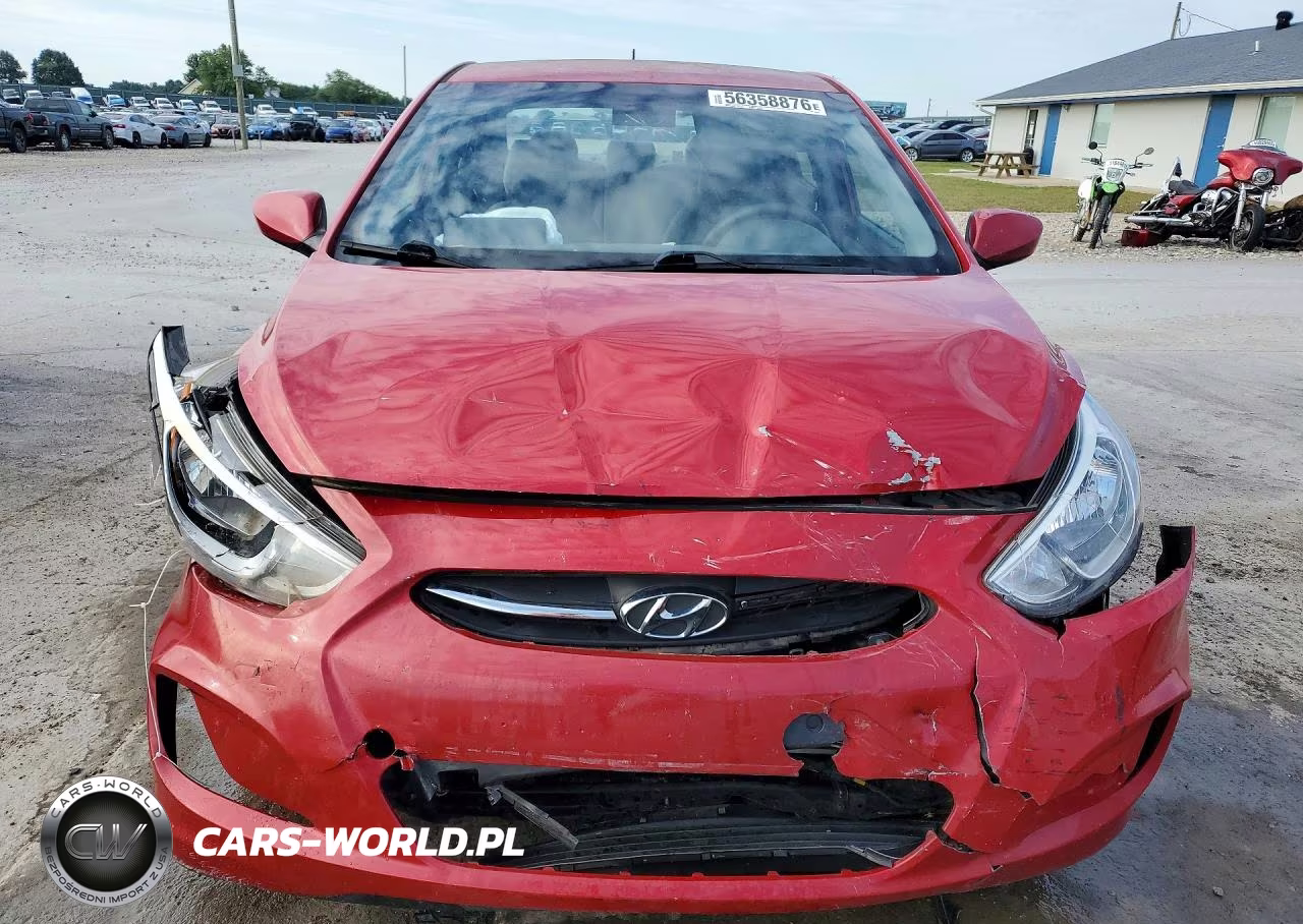 2015 Hyundai Accent Gls VIN:KMHCT4AE3FU936164 - 5