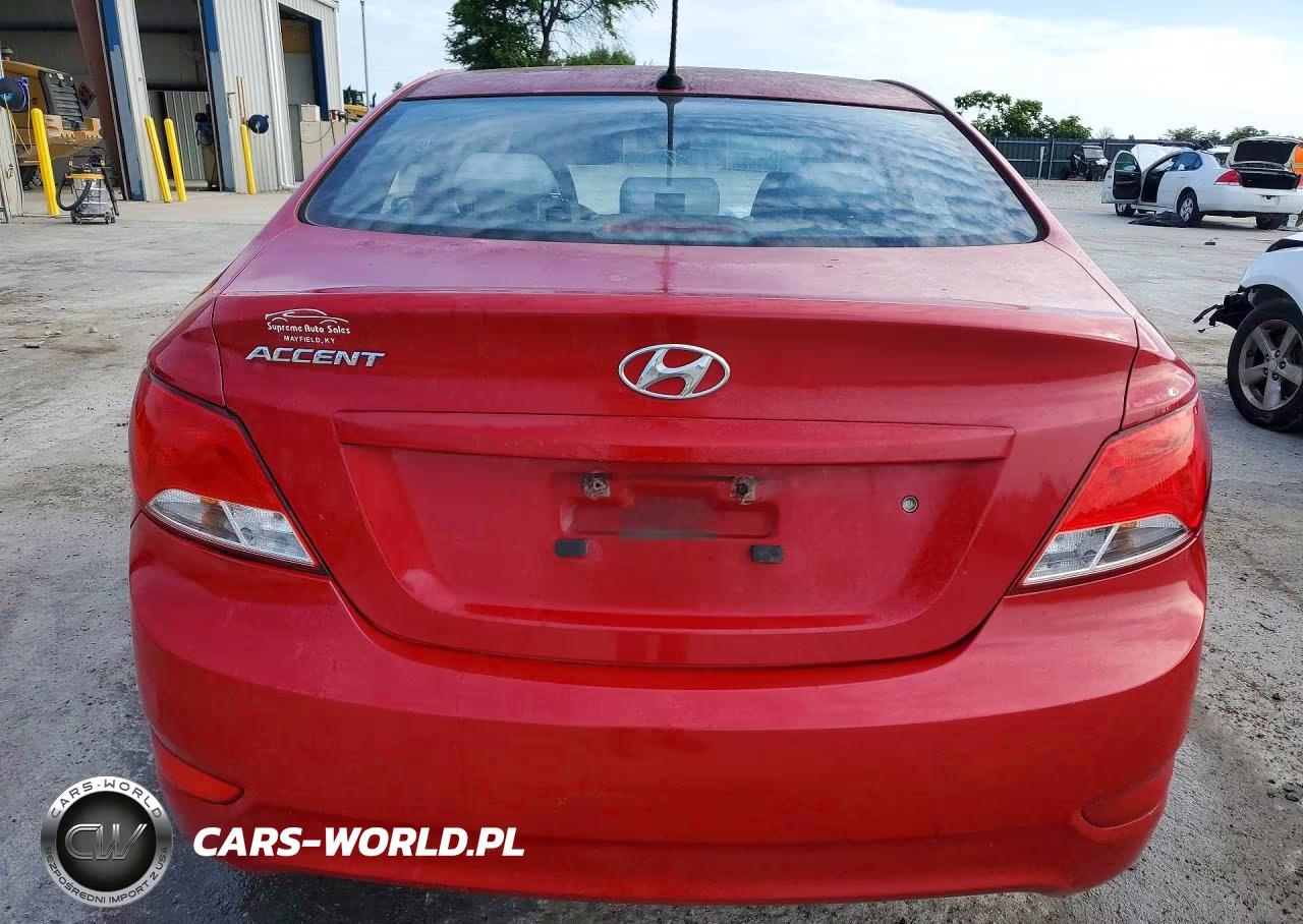 2015 Hyundai Accent Gls VIN:KMHCT4AE3FU936164 - 6