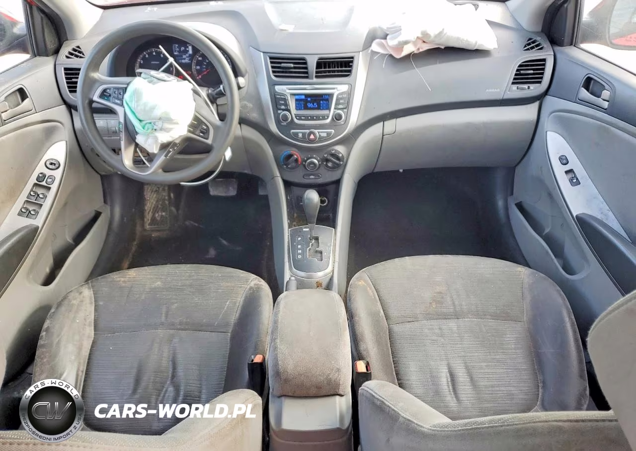 2015 Hyundai Accent Gls VIN:KMHCT4AE3FU936164 - 8