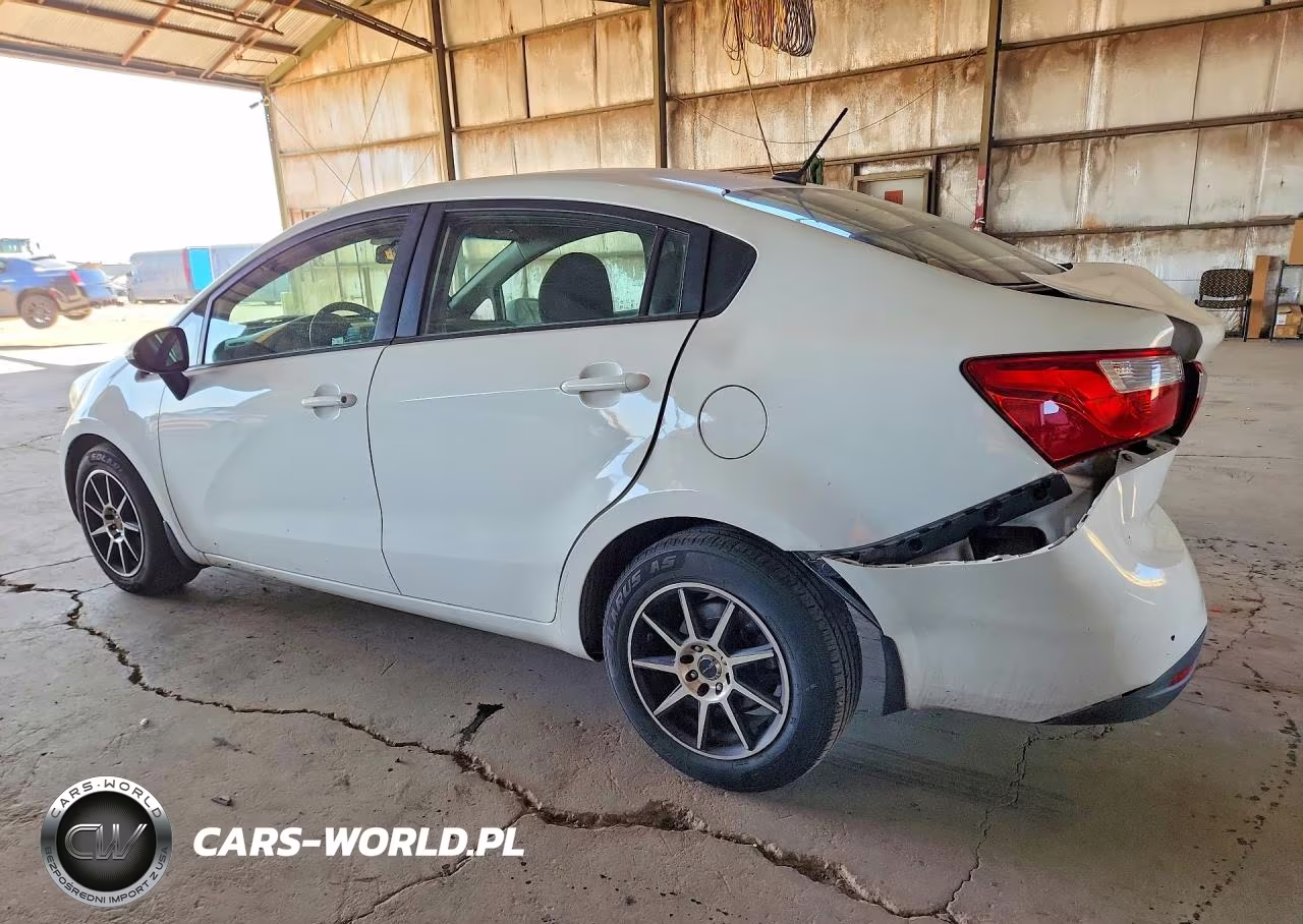 2013 Kia Rio Lx VIN:KNADM4A33D6292846 - 2