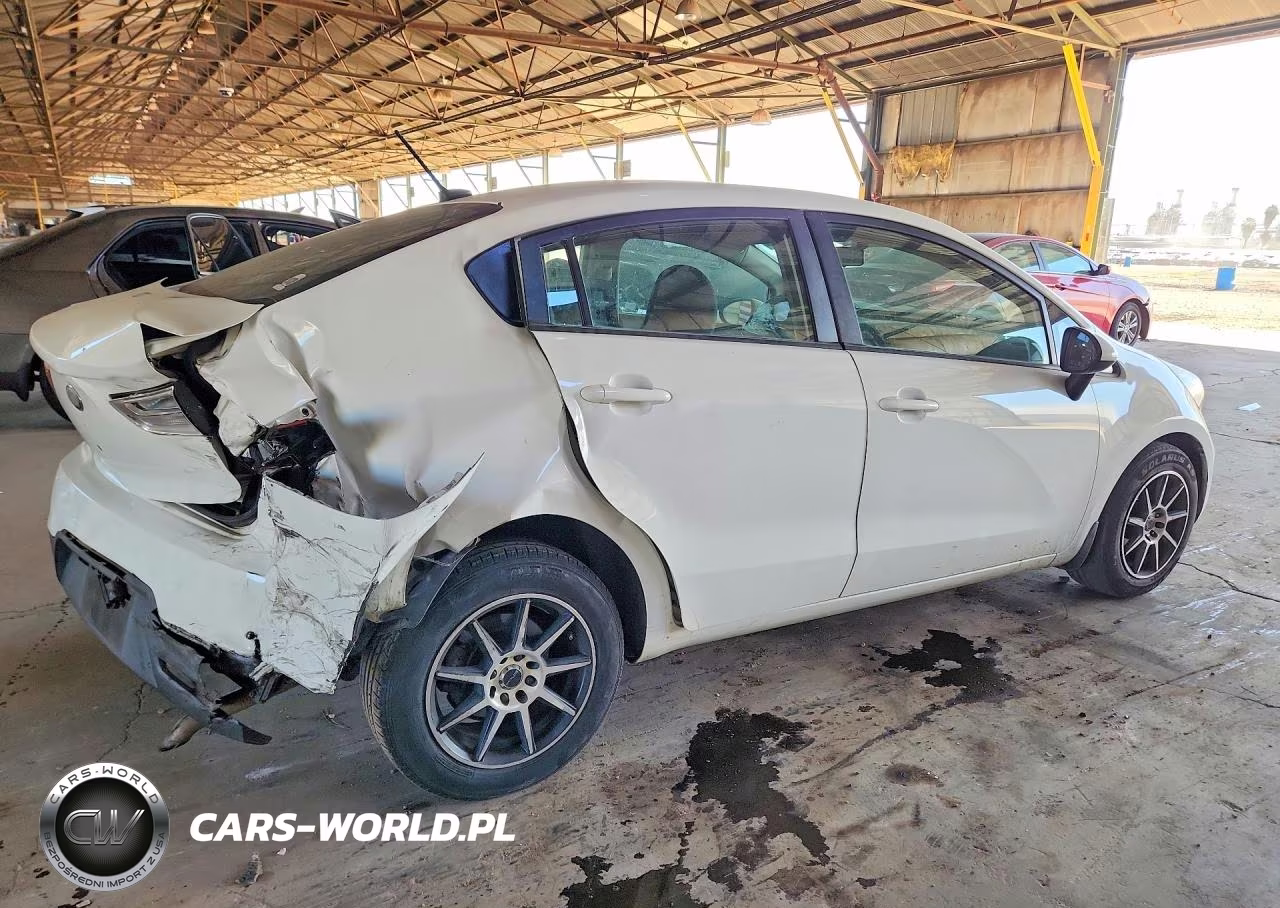 2013 Kia Rio Lx VIN:KNADM4A33D6292846 - 3