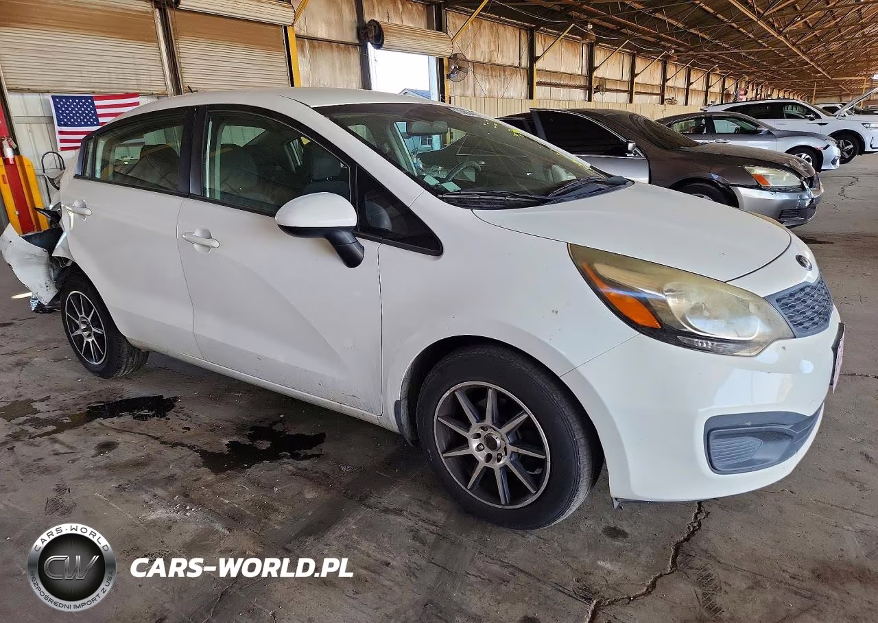 2013 Kia Rio Lx VIN:KNADM4A33D6292846 - 4