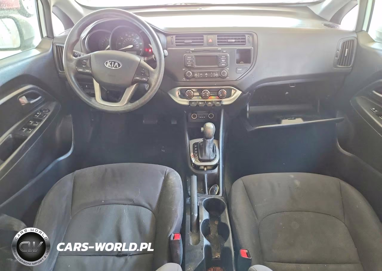 2013 Kia Rio Lx VIN:KNADM4A33D6292846 - 8