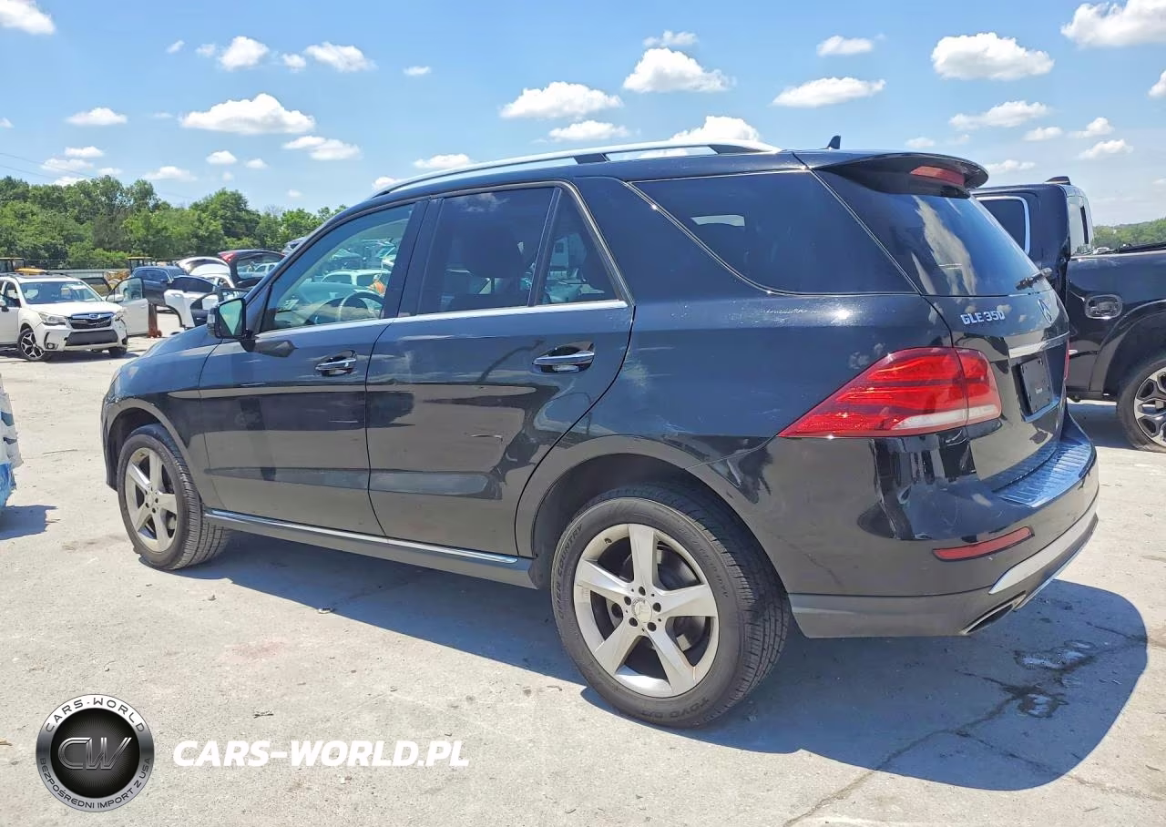 2016 Mercedes-Benz Gle 350 VIN:4JGDA5JBXGA771884 - 2