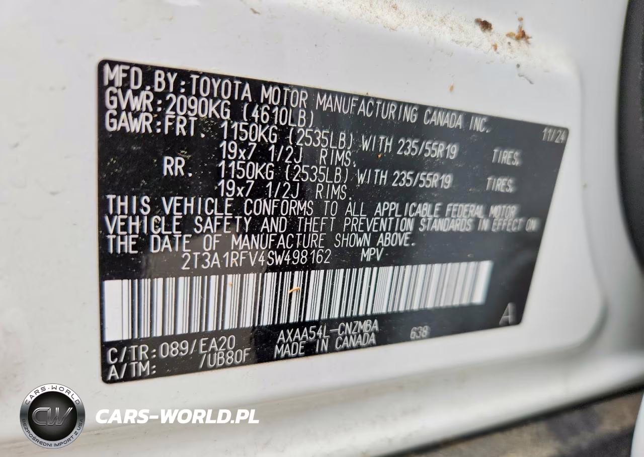 2025 Toyota Rav4 Xle Premium VIN:2T3A1RFV4SW498162 - 13