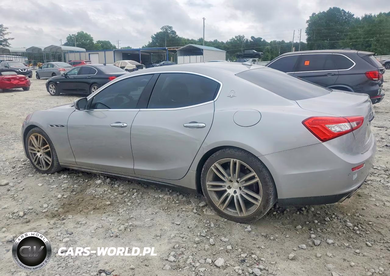 2017 Maserati Ghibli Luxury VIN:ZAM57XSL1H1198896 - 2