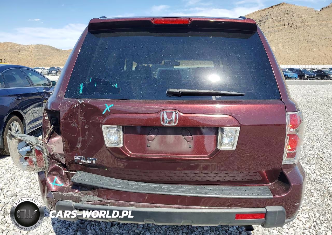 2007 Honda Pilot Exl VIN:5FNYF28577B040049 - 6