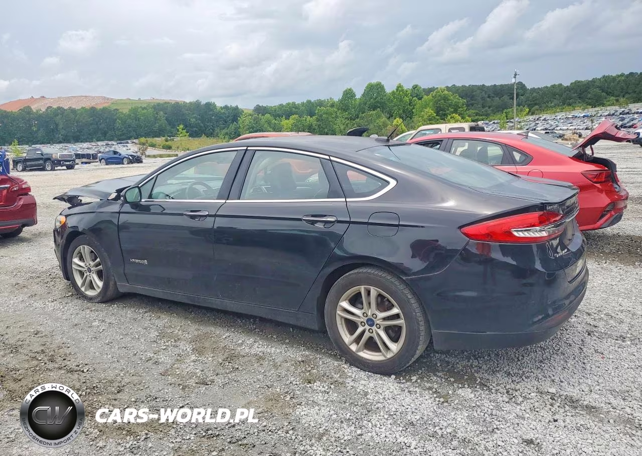 2018 Ford Fusion Se Hybrid VIN:3FA6P0LU0JR261558 - 2
