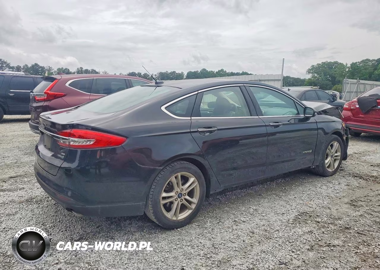 2018 Ford Fusion Se Hybrid VIN:3FA6P0LU0JR261558 - 3