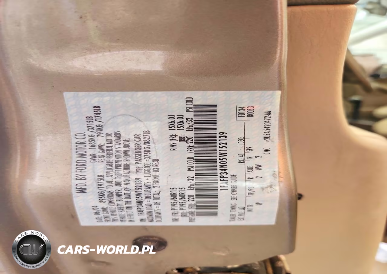 2005 Ford Focus Zx4 VIN:1FAFP34N05W152139 - 13