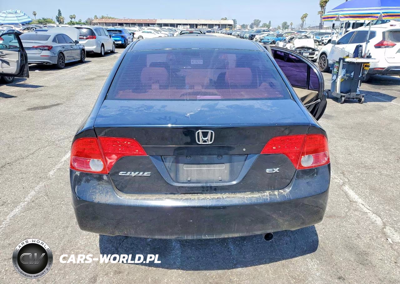 2006 Honda Civic Ex VIN:JHMFA16876S010028 - 6