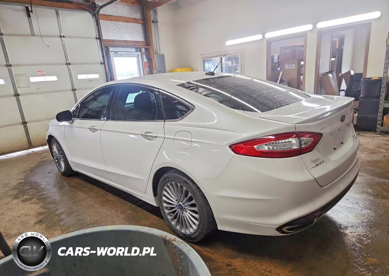 2016 Ford Fusion Titanium VIN:3FA6P0D97GR112874 - 2