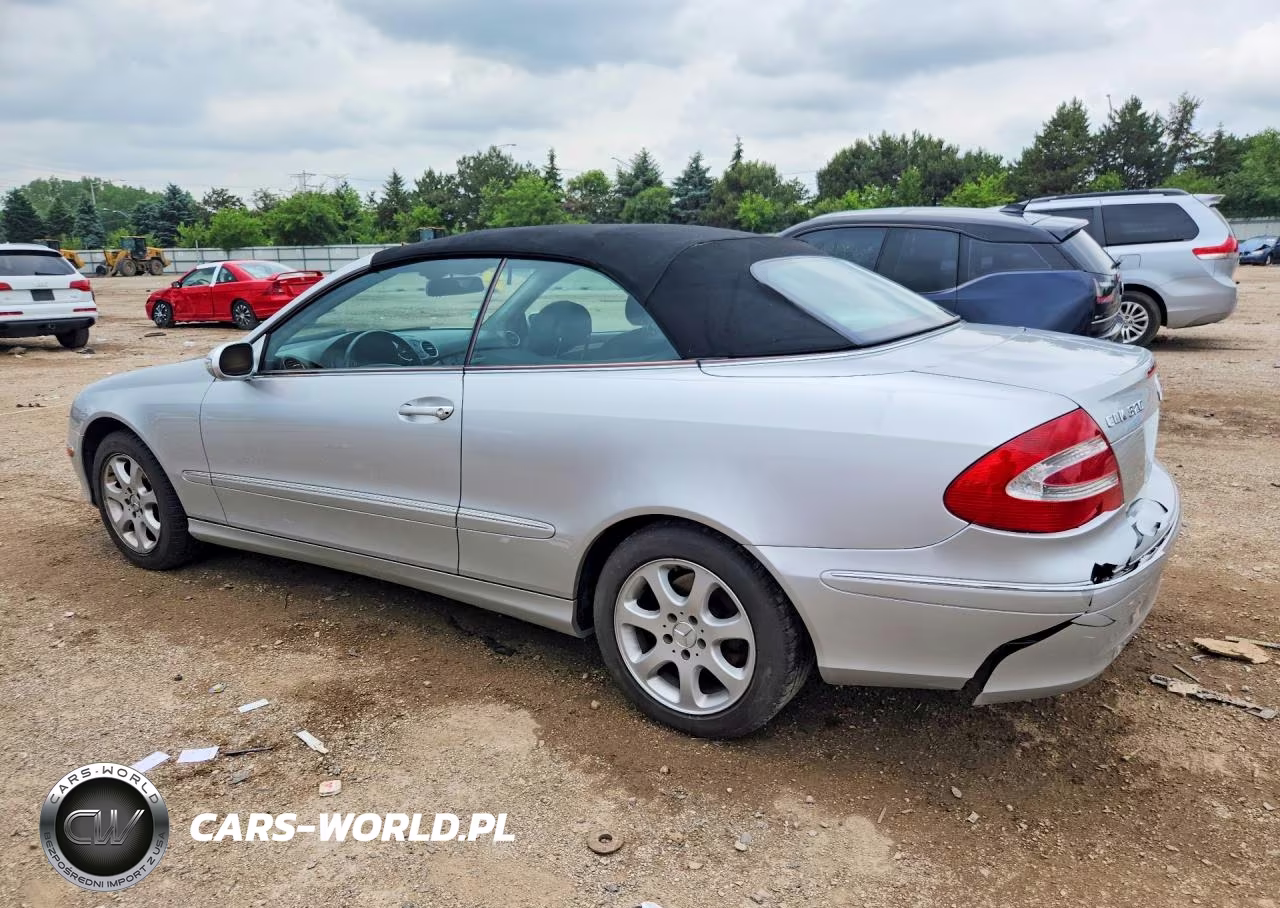 2004 Mercedes-Benz Clk 320 VIN:WDBTK65G84T016353 - 2