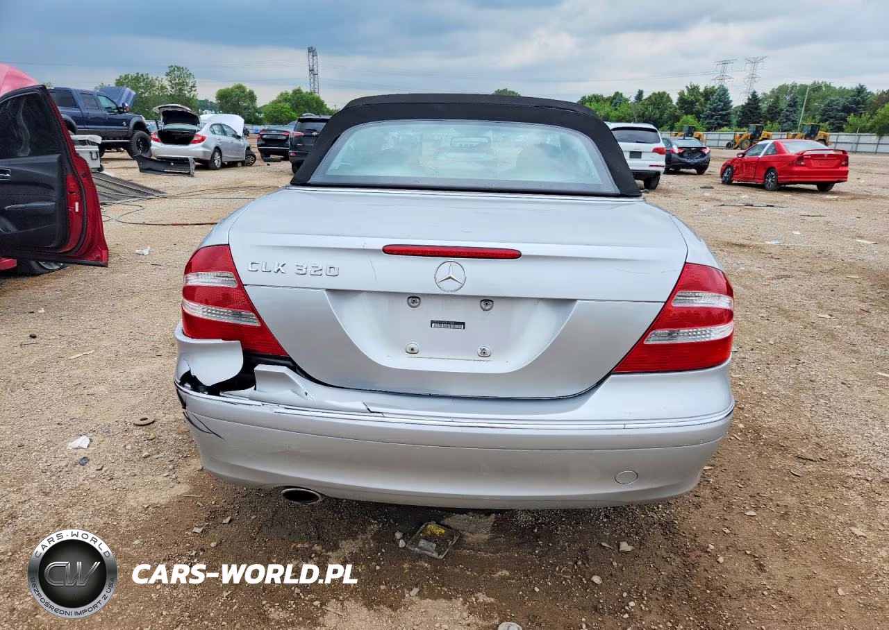2004 Mercedes-Benz Clk 320 VIN:WDBTK65G84T016353 - 6