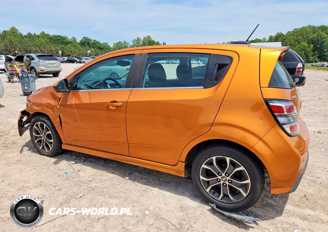 2017 Chevrolet Sonic Lt VIN:1G1JD6SH1H4125732 - 2