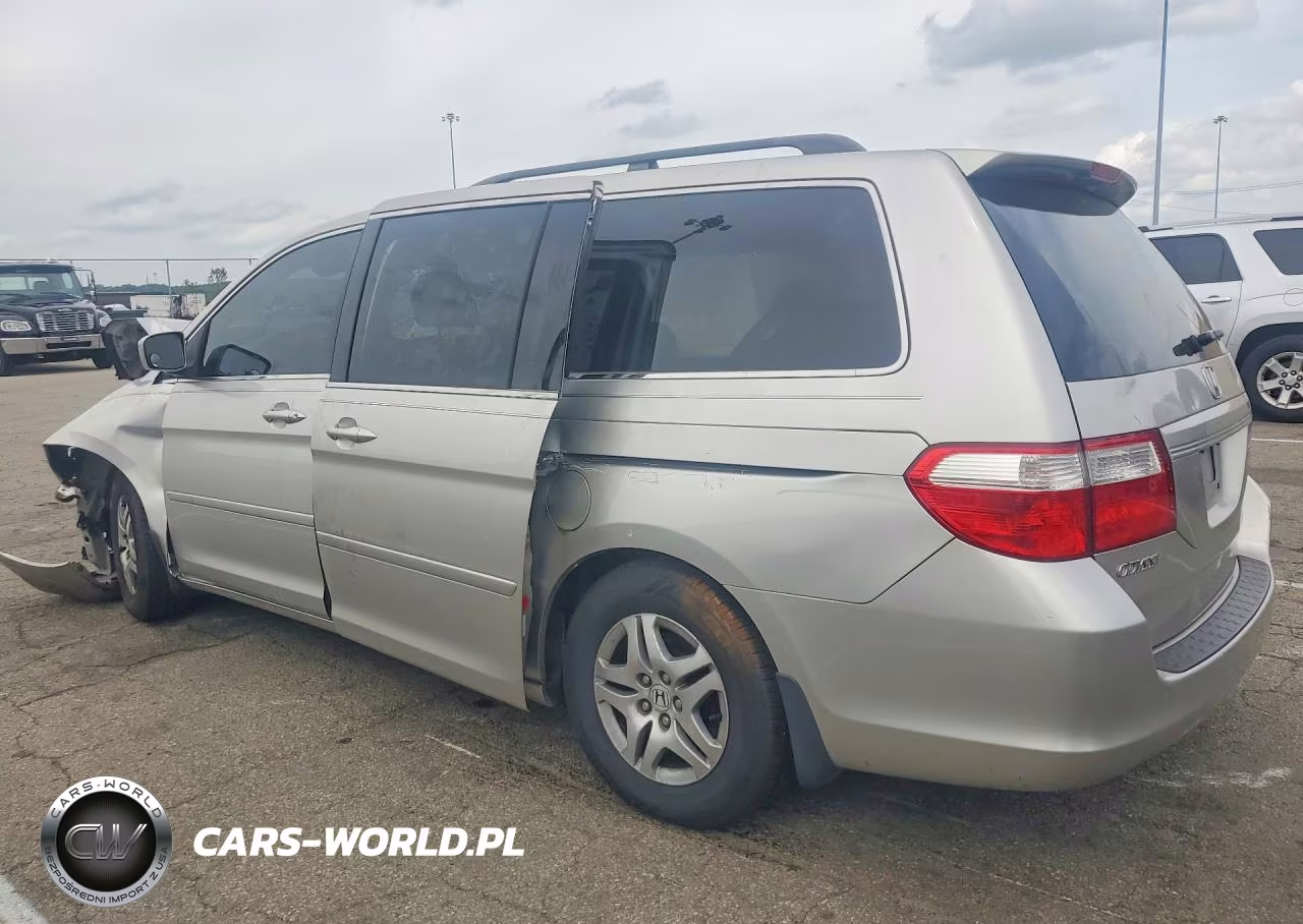 2007 Honda Odyssey Exl VIN:5FNRL38797B140867 - 2
