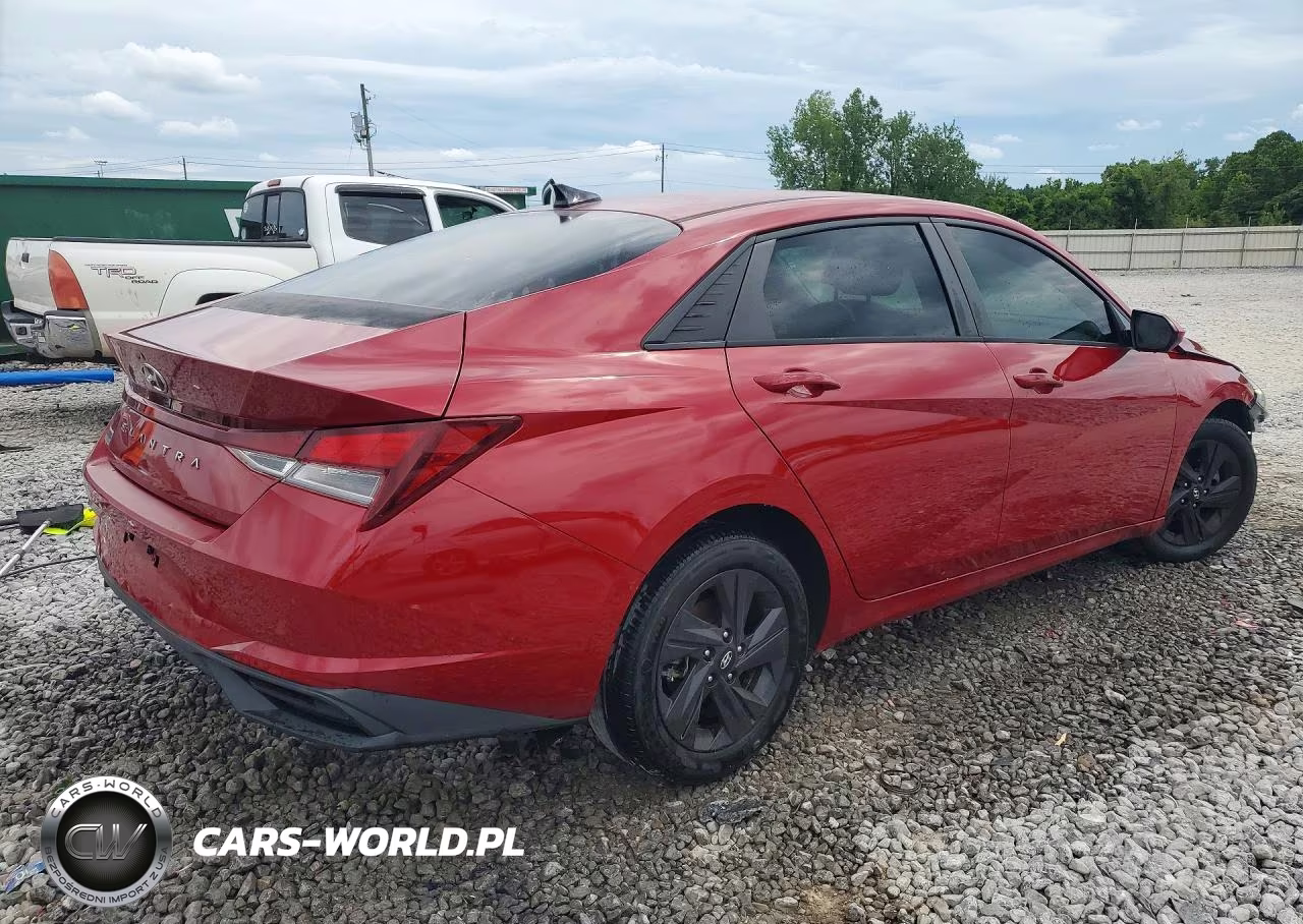 2021 Hyundai Elantra Sel VIN:KMHLS4AG8MU211709 - 3