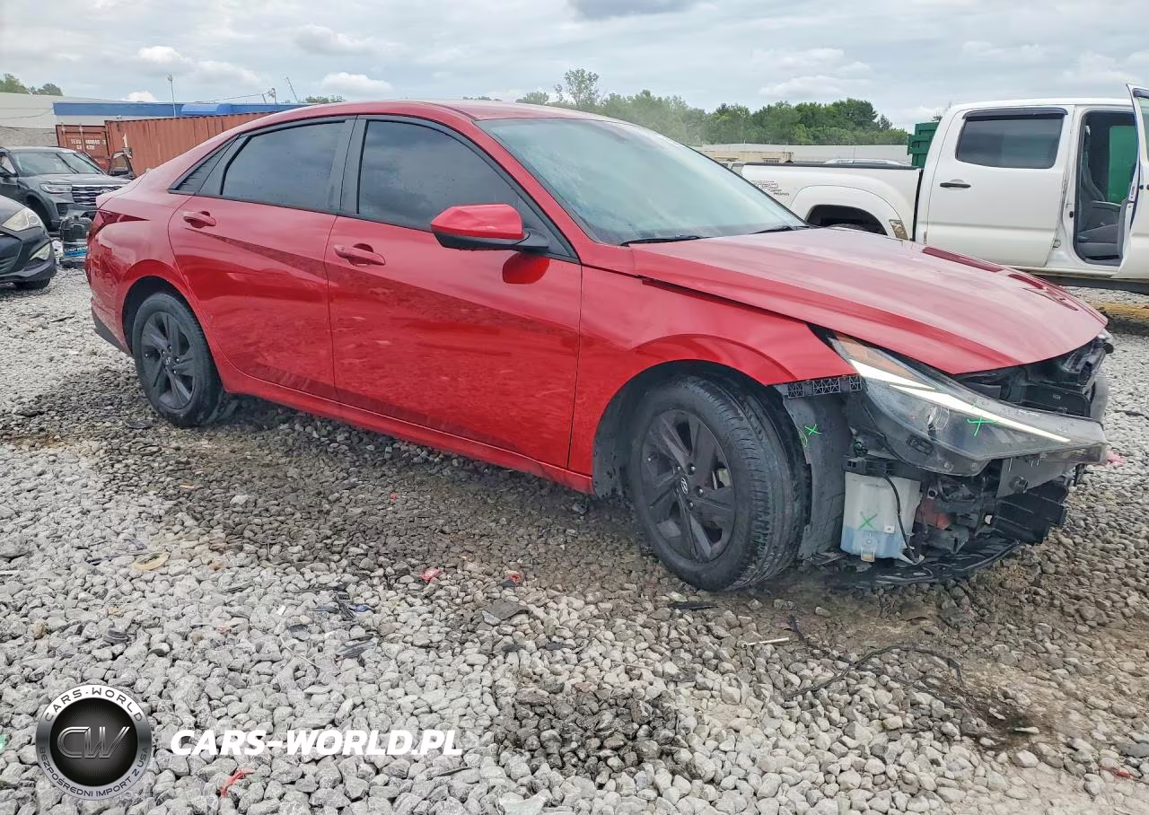 2021 Hyundai Elantra Sel VIN:KMHLS4AG8MU211709 - 4