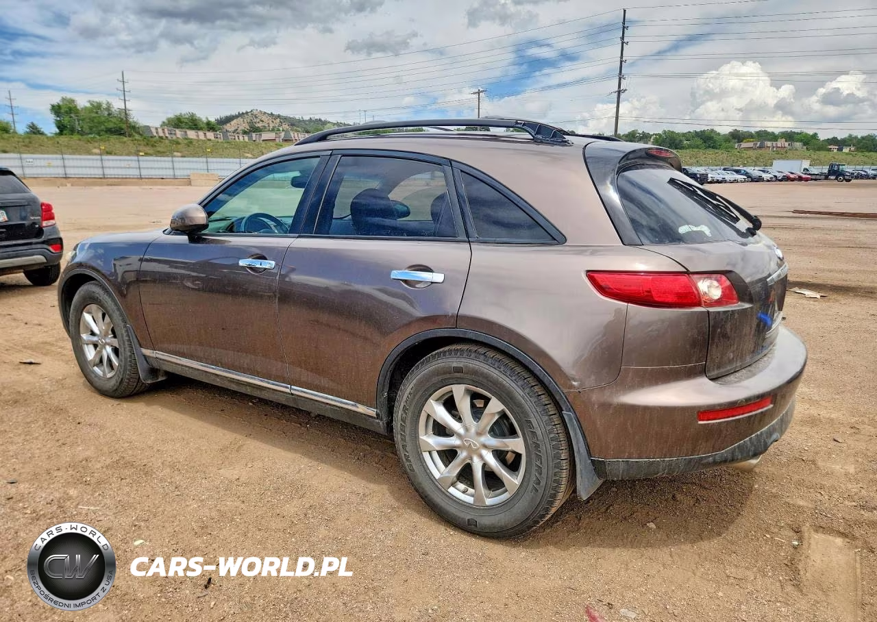 2007 Infiniti Fx35 Base VIN:JNRAS08W77X205081 - 2