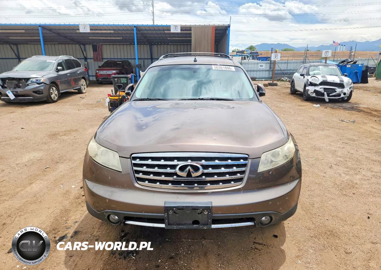 2007 Infiniti Fx35 Base VIN:JNRAS08W77X205081 - 5