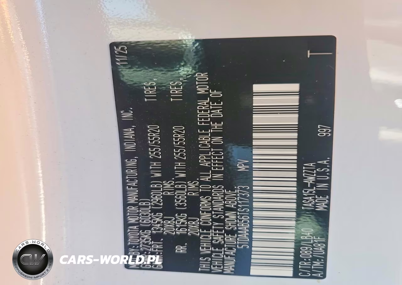 2026 Toyota Grand Highlander Platinum VIN:5TDAAAB56TS117373 - 13