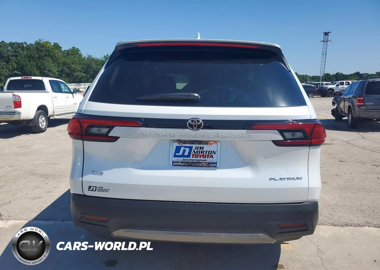 2026 Toyota Grand Highlander Platinum VIN:5TDAAAB56TS117373 - 6