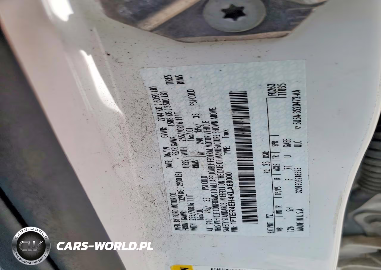 2019 Ford Ranger Xl VIN:1FTER4EH4KLA68000 - 12