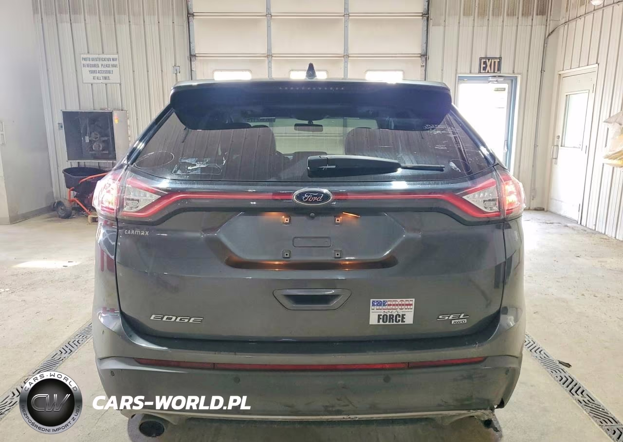 2017 Ford Edge Sel VIN:2FMPK4J81HBB66067 - 6