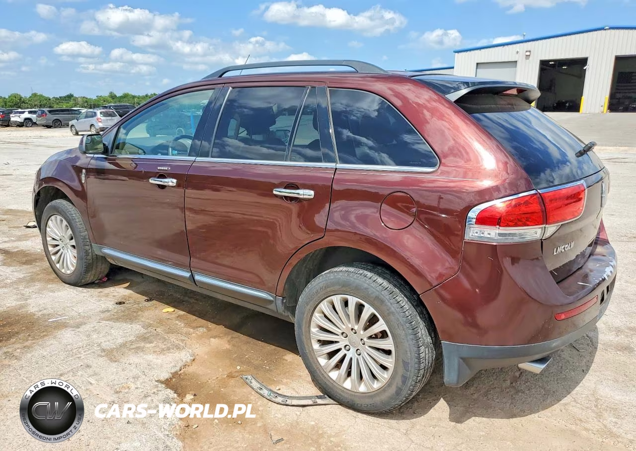 2012 Lincoln Mkx VIN:2LMDJ6JK4CBL17574 - 2