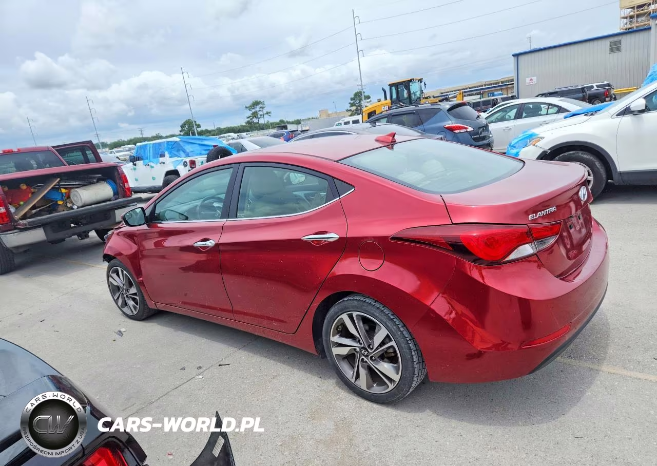 2016 Hyundai Elantra Limited VIN:5NPDH4AE9GH739585 - 2