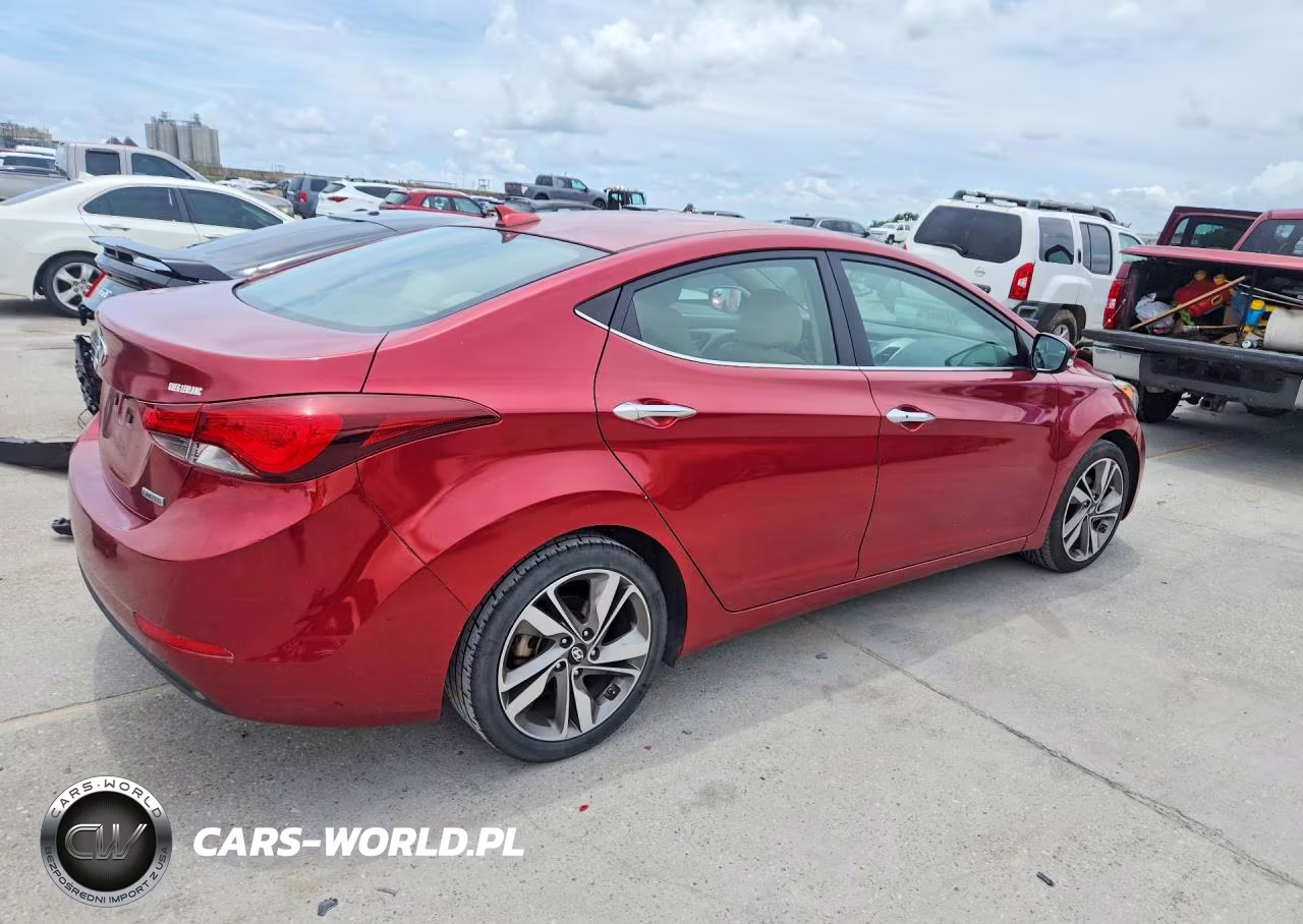 2016 Hyundai Elantra Limited VIN:5NPDH4AE9GH739585 - 3