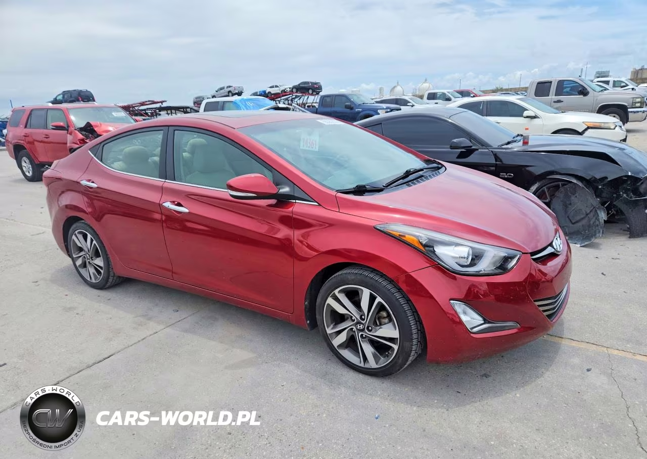 2016 Hyundai Elantra Limited VIN:5NPDH4AE9GH739585 - 4