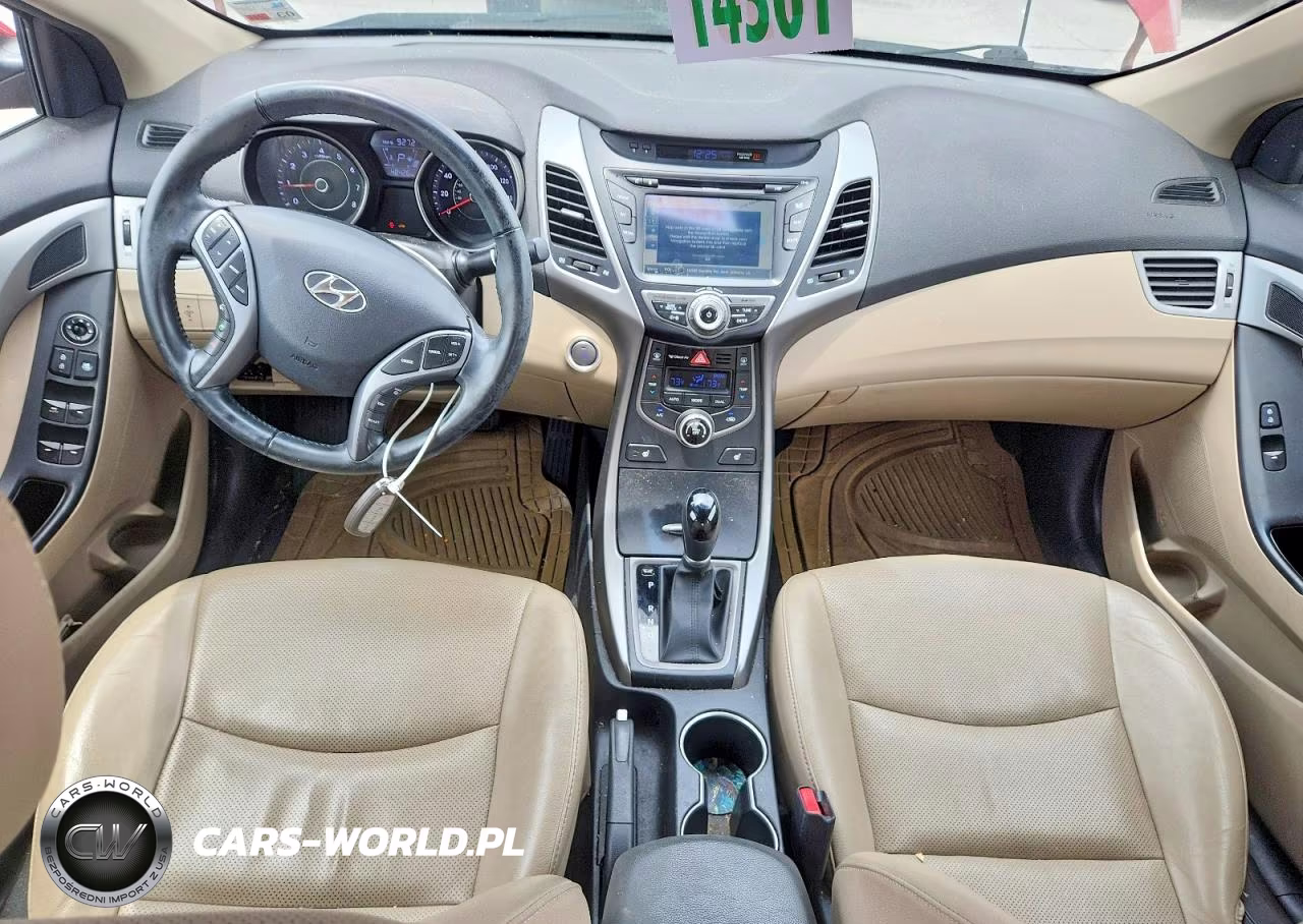 2016 Hyundai Elantra Limited VIN:5NPDH4AE9GH739585 - 8