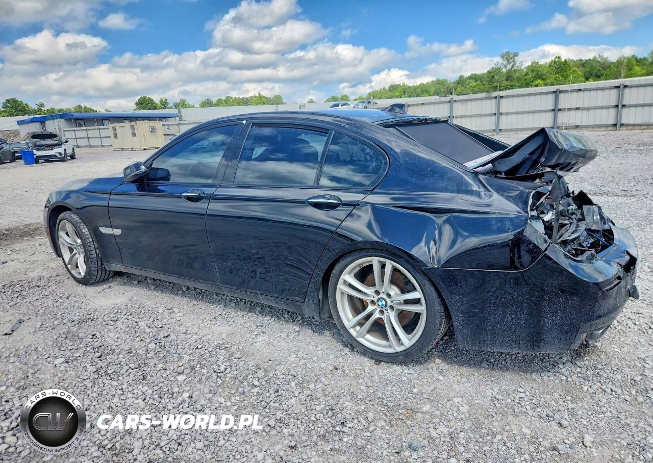 2013 BMW 740 I VIN:WBAYA6C55DD143709 - 2