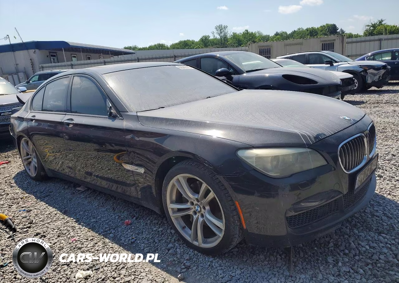 2013 BMW 740 I VIN:WBAYA6C55DD143709 - 4