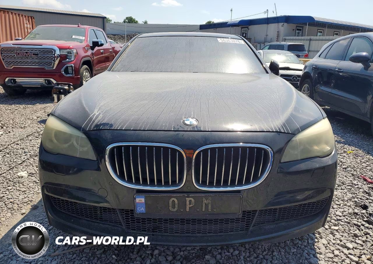 2013 BMW 740 I VIN:WBAYA6C55DD143709 - 5