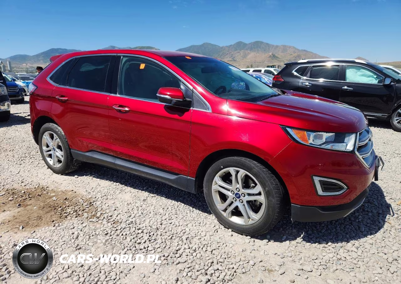 2017 Ford Edge Titanium VIN:2FMPK4K94HBB60027 - 4