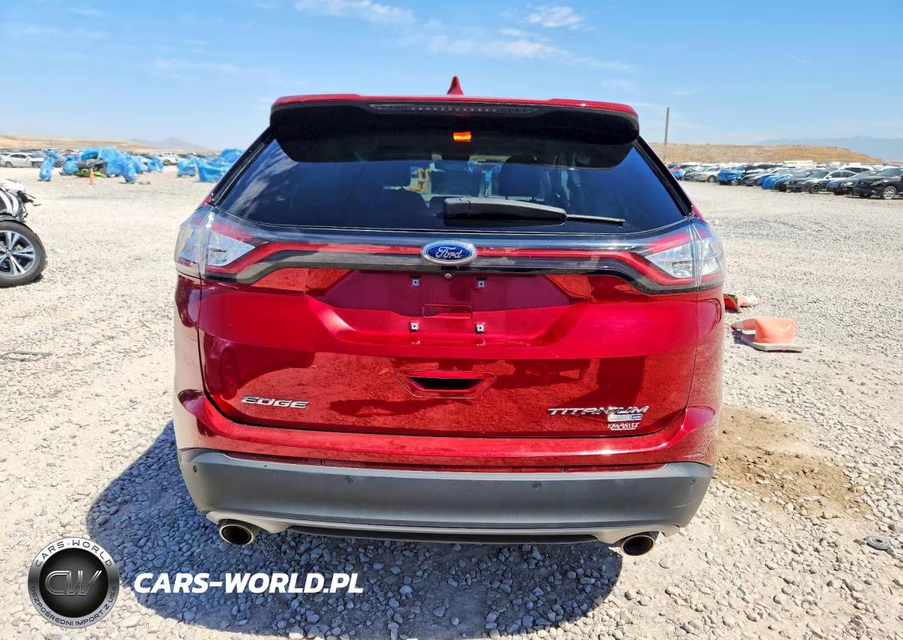 2017 Ford Edge Titanium VIN:2FMPK4K94HBB60027 - 6