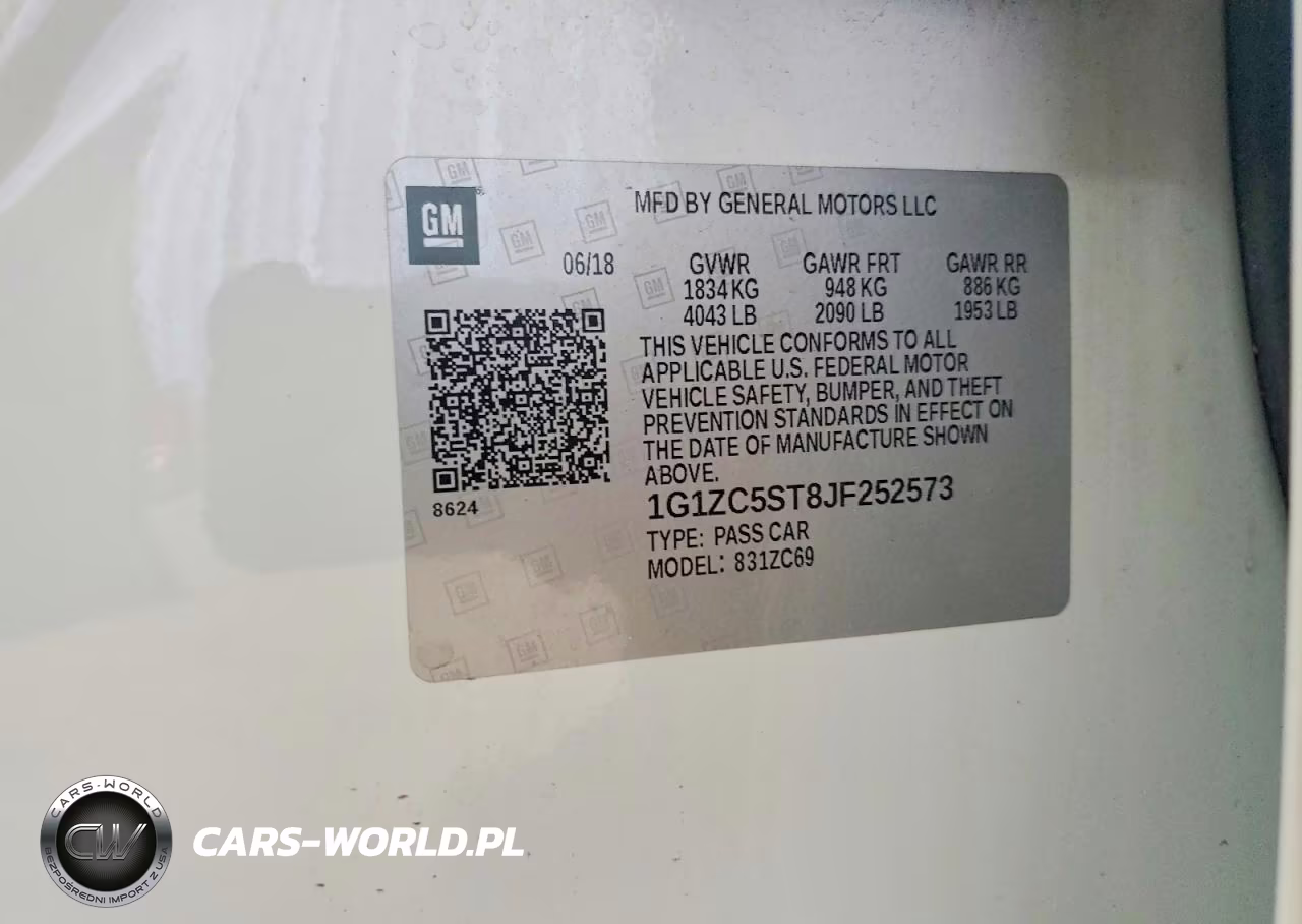 2018 Chevrolet Malibu Ls VIN:1G1ZC5ST8JF252573 - 12