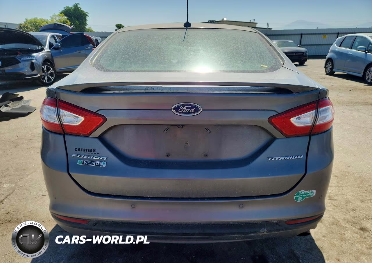 2014 Ford Fusion Titanium Phev VIN:3FA6P0SU8ER299238 - 6