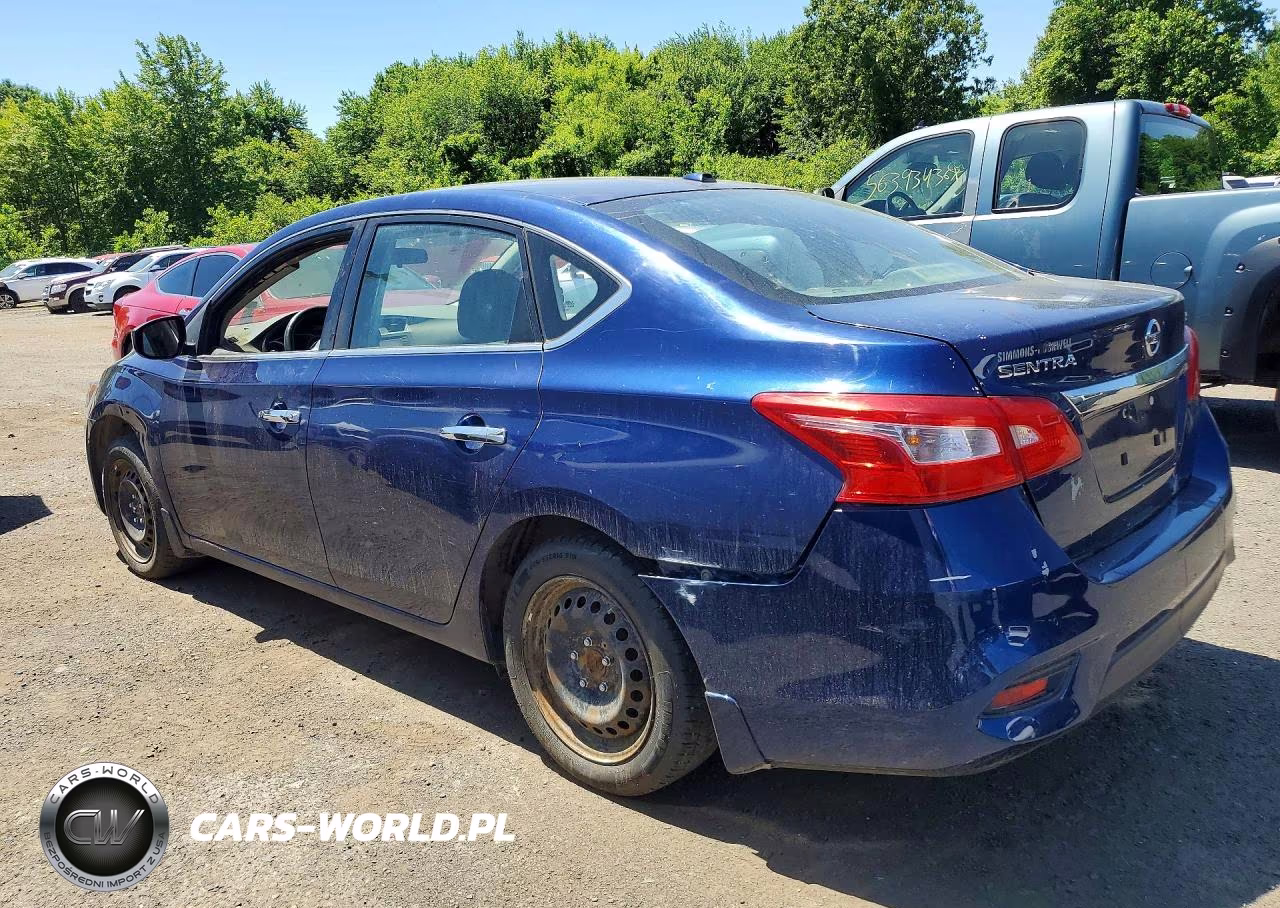 2017 Nissan Sentra Sv VIN:3N1AB7AP0HY318885 - 2
