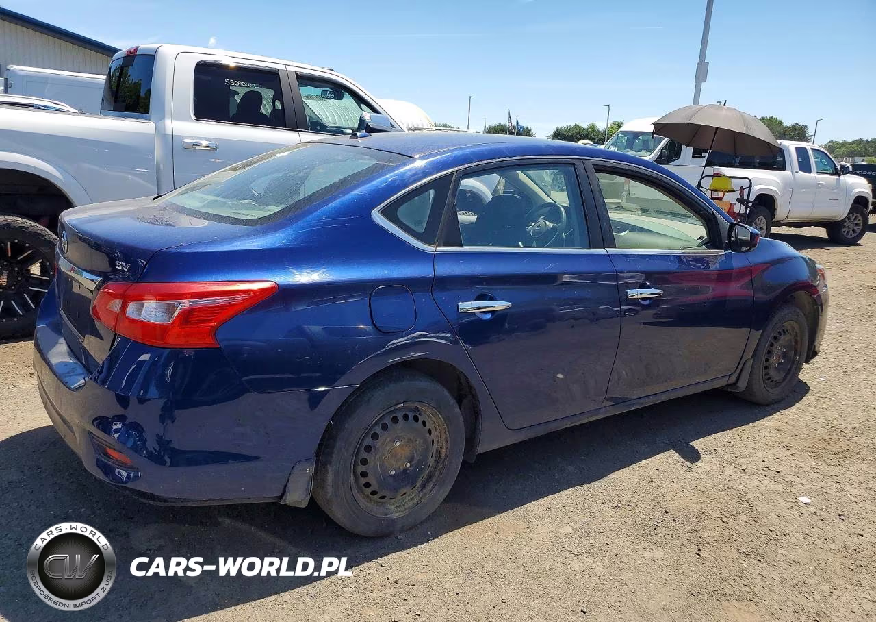 2017 Nissan Sentra Sv VIN:3N1AB7AP0HY318885 - 3