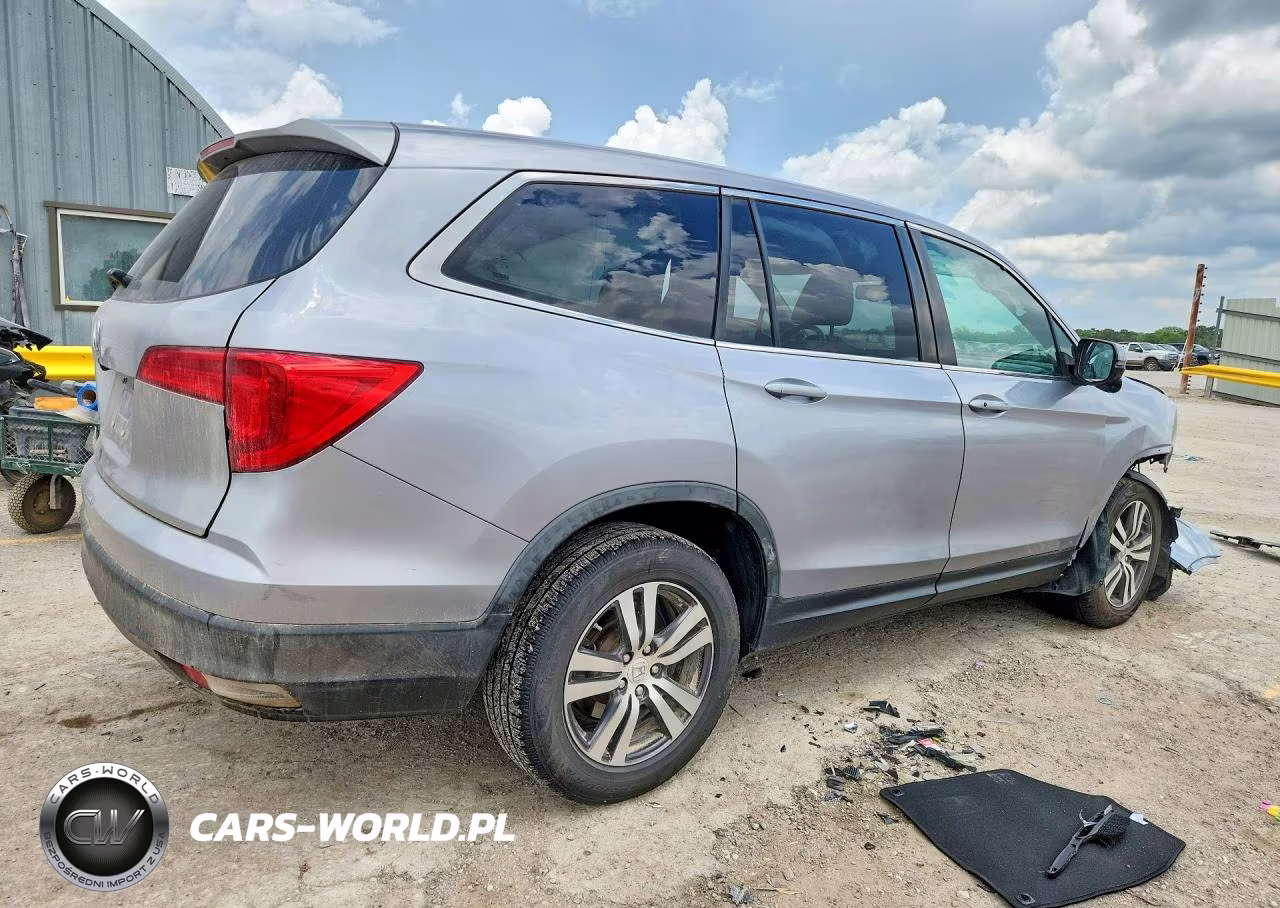 2016 Honda Pilot Exl VIN:5FNYF5H53GB025145 - 3