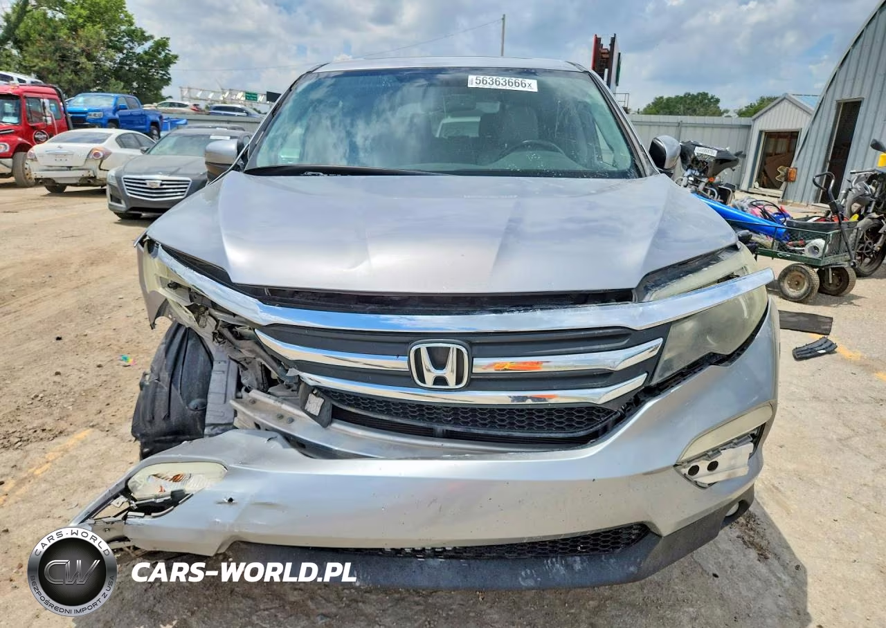 2016 Honda Pilot Exl VIN:5FNYF5H53GB025145 - 5
