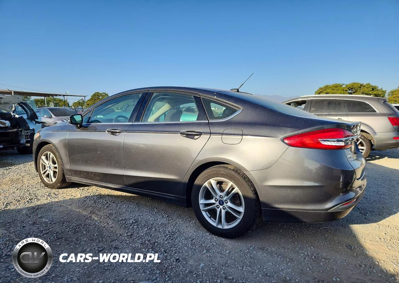 2018 Ford Fusion Se VIN:3FA6P0HD7JR189265 - 2