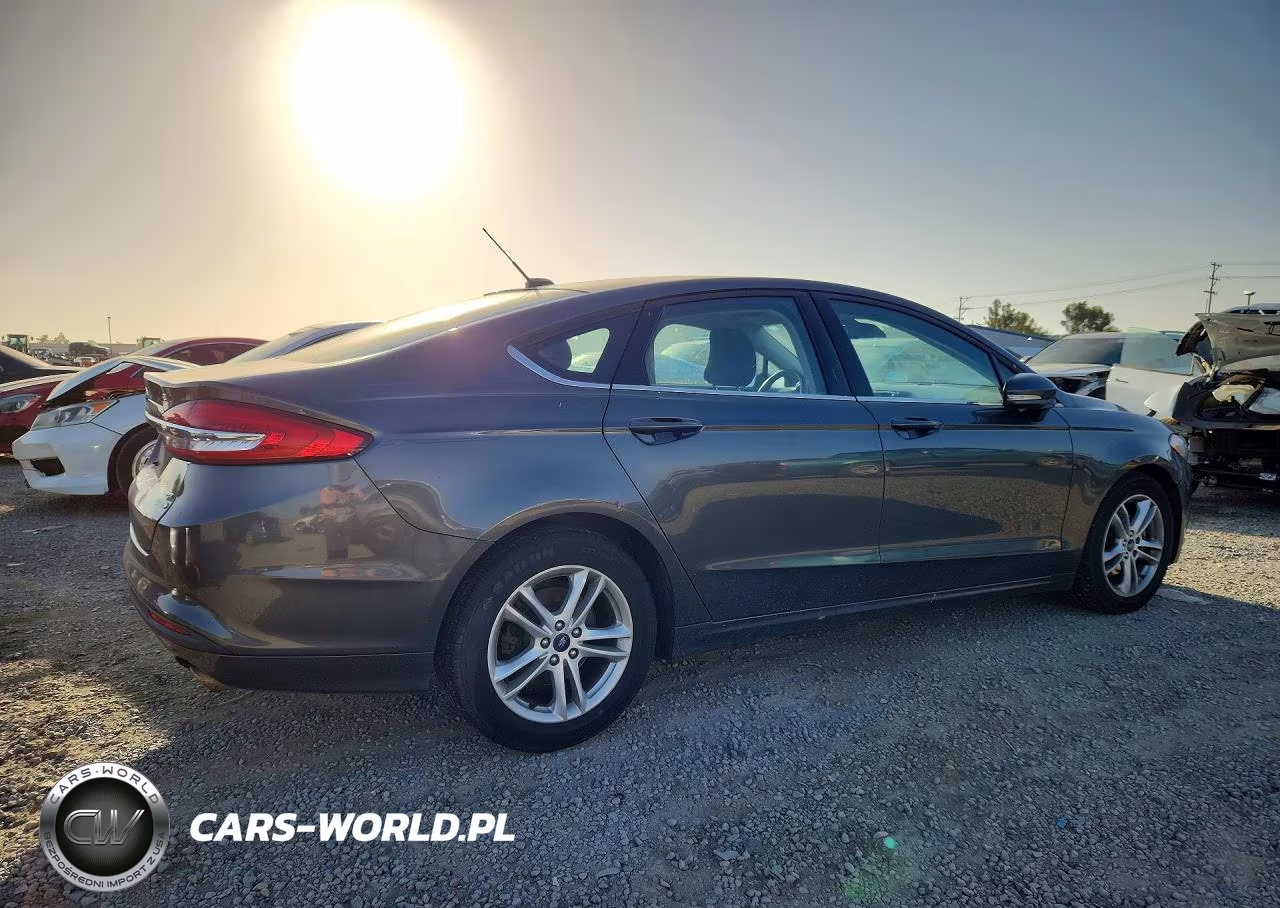 2018 Ford Fusion Se VIN:3FA6P0HD7JR189265 - 3