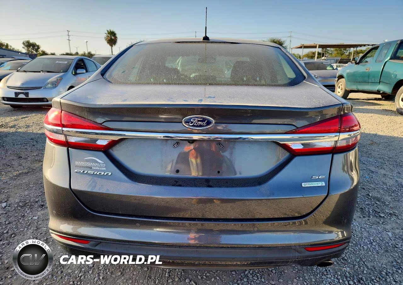 2018 Ford Fusion Se VIN:3FA6P0HD7JR189265 - 6