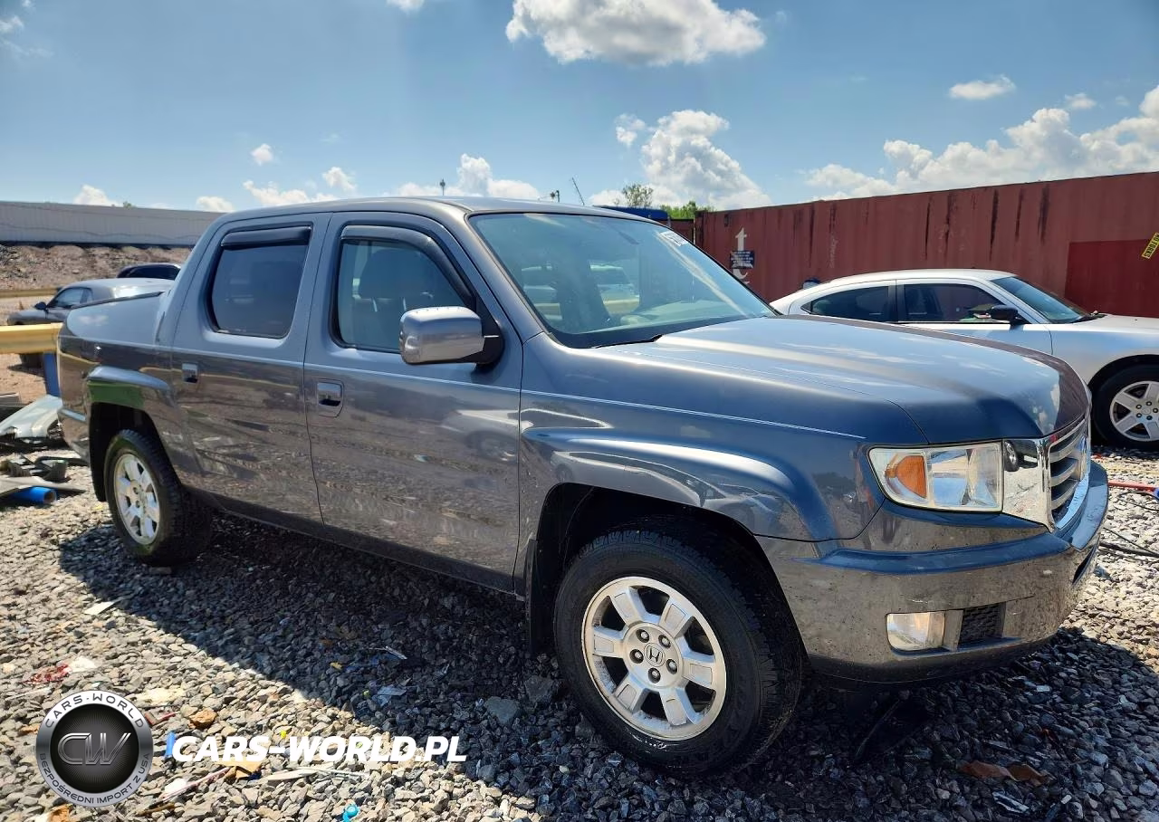 2013 Honda Ridgeline Rts VIN:5FPYK1F47DB012478 - 4
