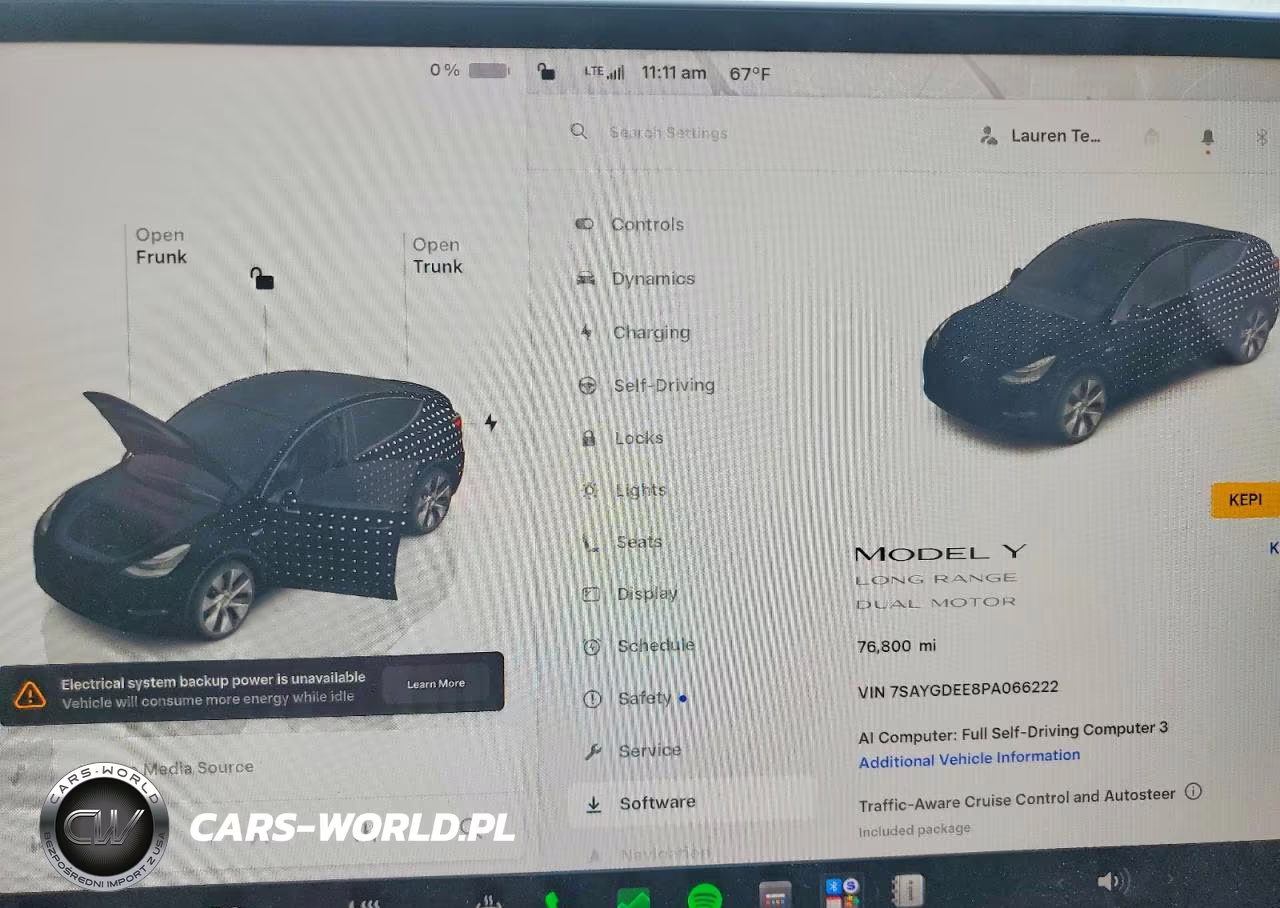 2023 Tesla Model Y VIN:7SAYGDEE8PA066222 - 9