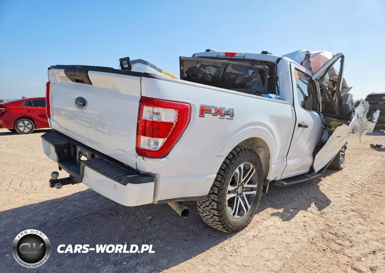2022 Ford F150 Supercrew VIN:1FTFW1E54NKE71017 - 3